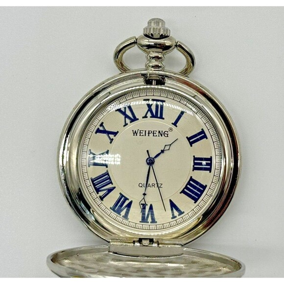 Greatest Dad Pocket Watch - Weiping Two Tone Quartz Movement New Battery Working - Picture 3 of 3